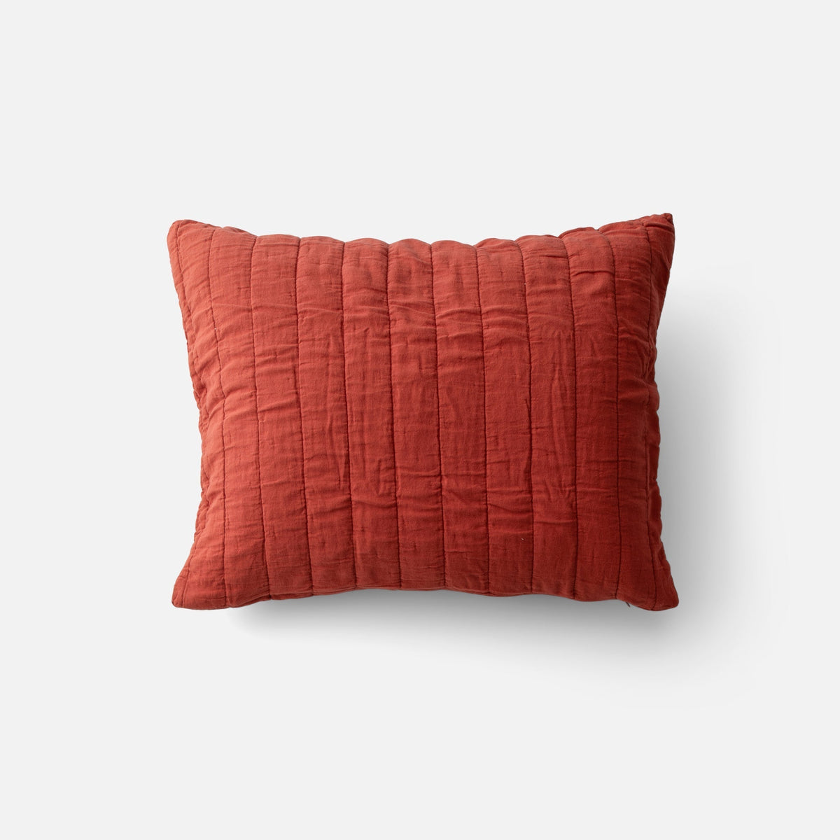 Channeled Cotton Sham