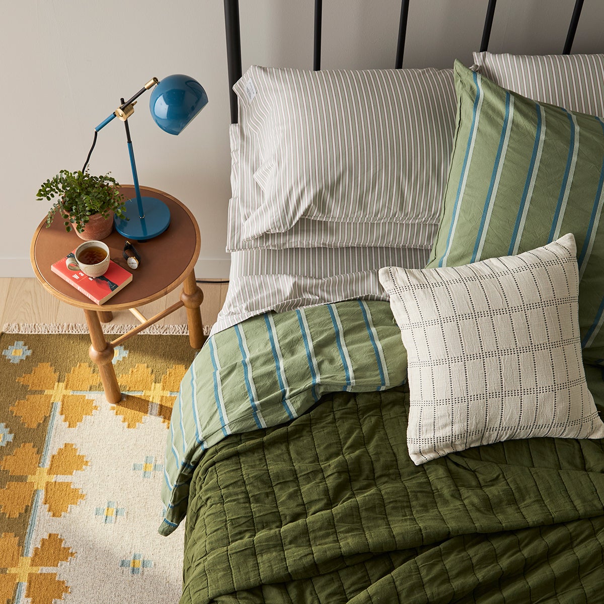 Oxford Striped Pillowcases