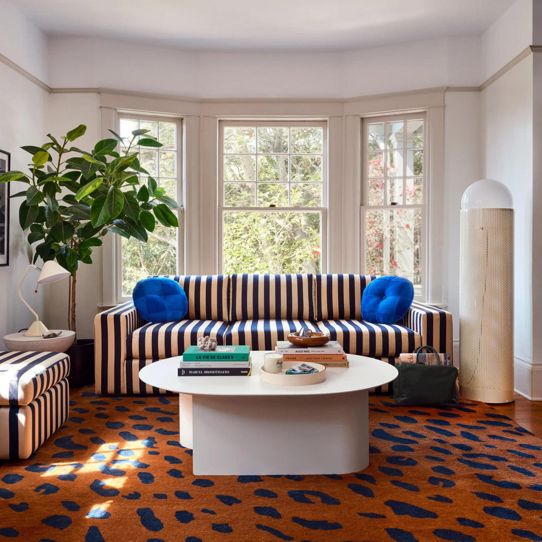 Colorful living room.