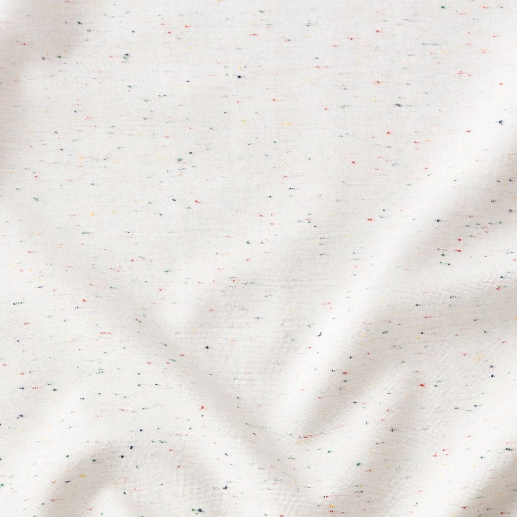 Off-white confetti fleck swatch