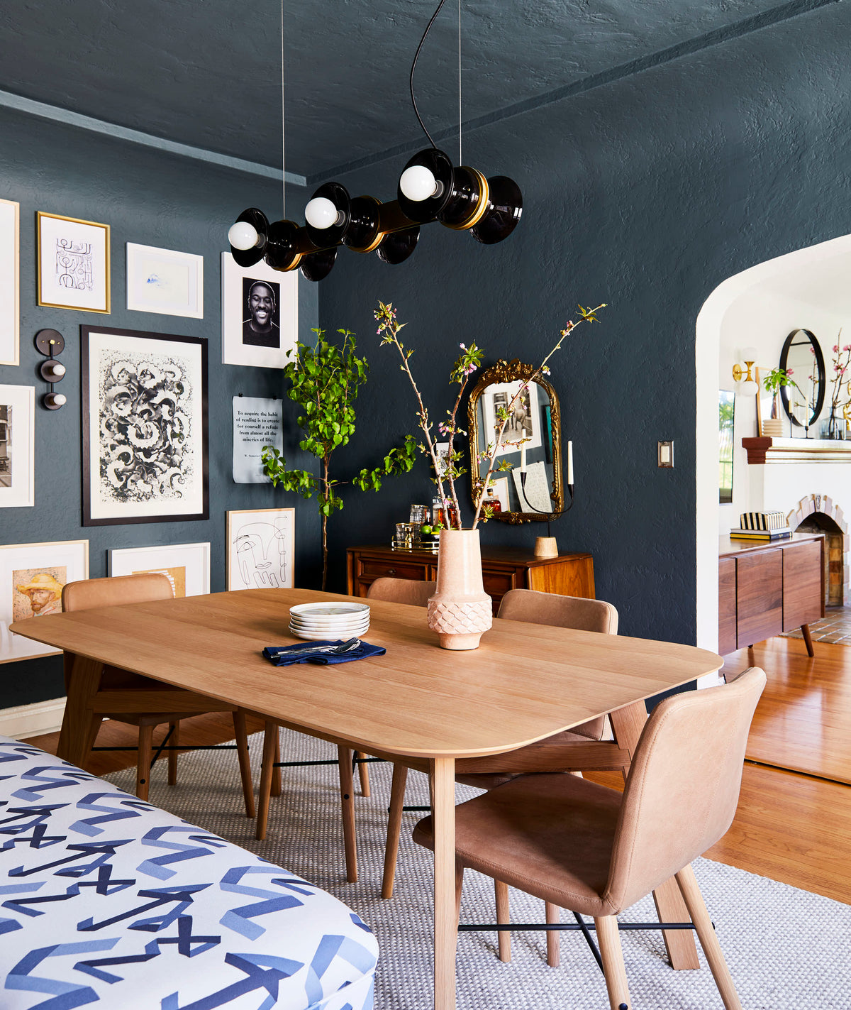 Featured: A Dining Room Makeover with the Regent Chandelier