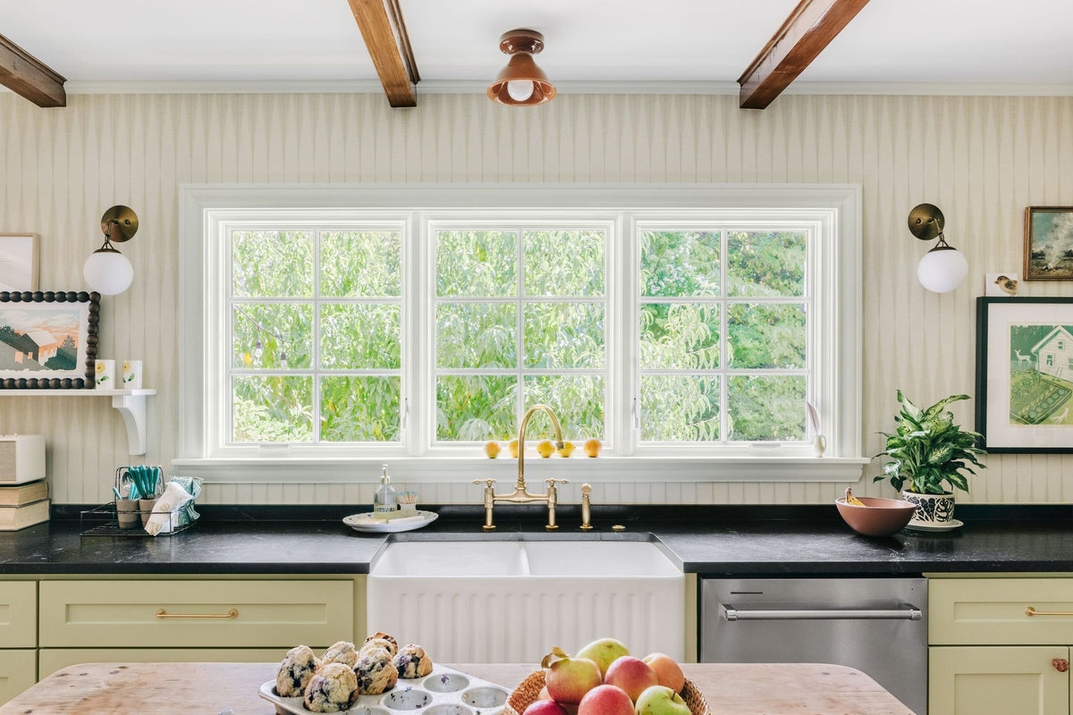 Traditional kitchen.