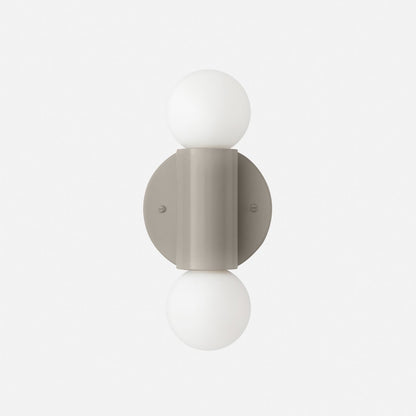 Cylinder Double Sconce