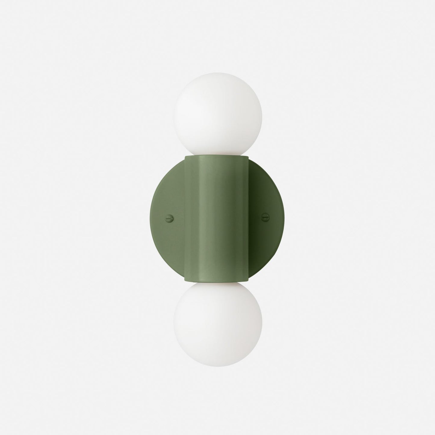 Cylinder Double Sconce