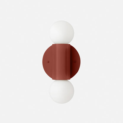 Cylinder Double Sconce