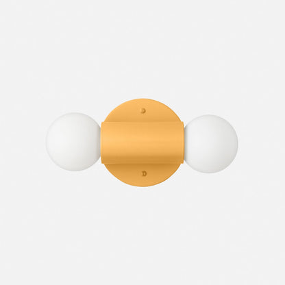 Cylinder Double Sconce