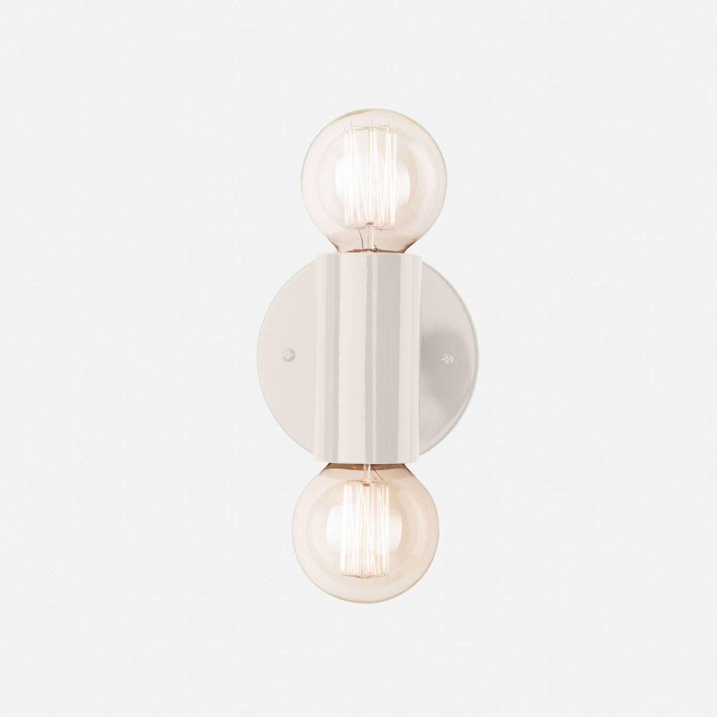 Cylinder Double Sconce