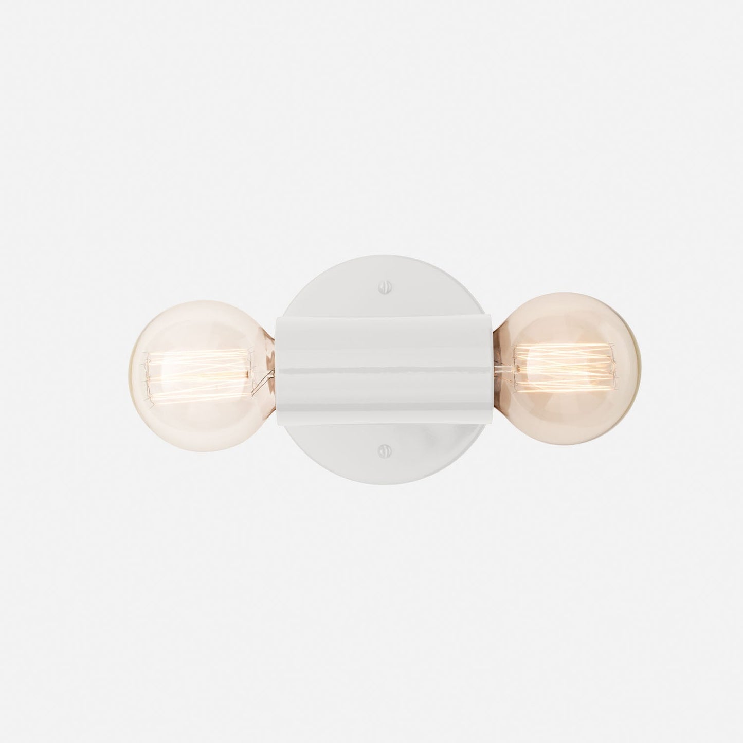 Cylinder Double Sconce