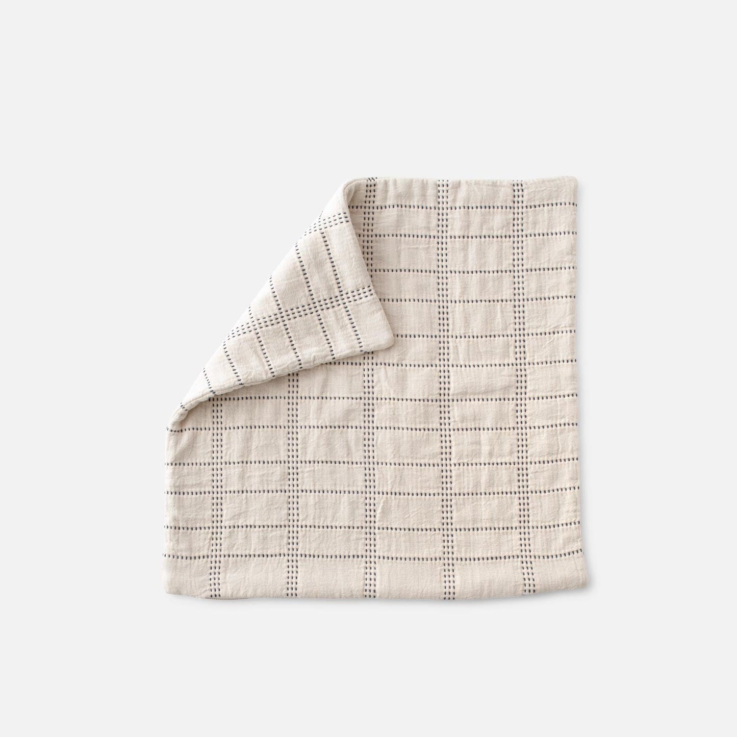 Grid Stitch Pillow Cover