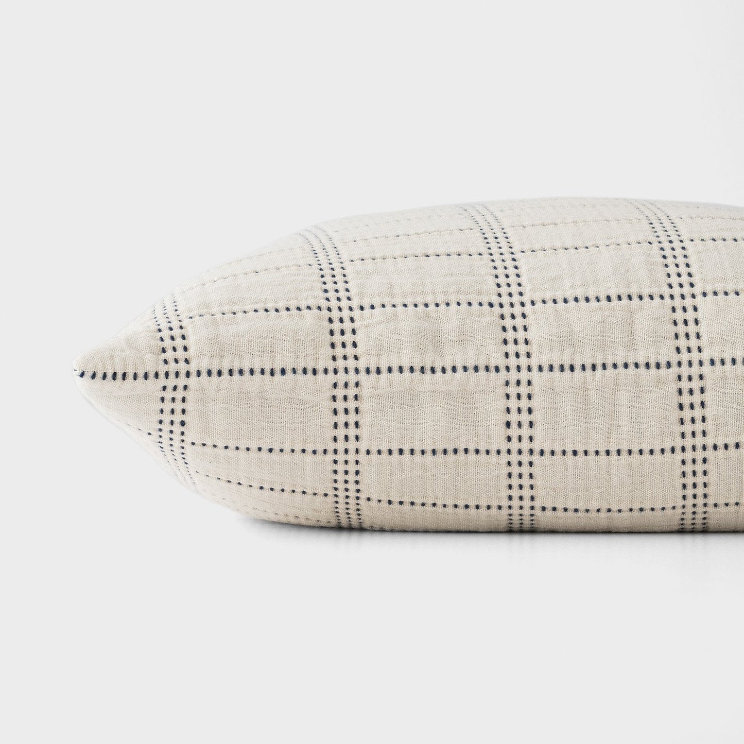Grid Stitch Pillow Cover