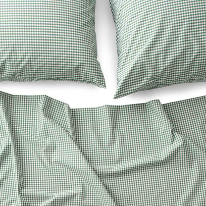 Gingham Percale Pillow Case, Set of 2