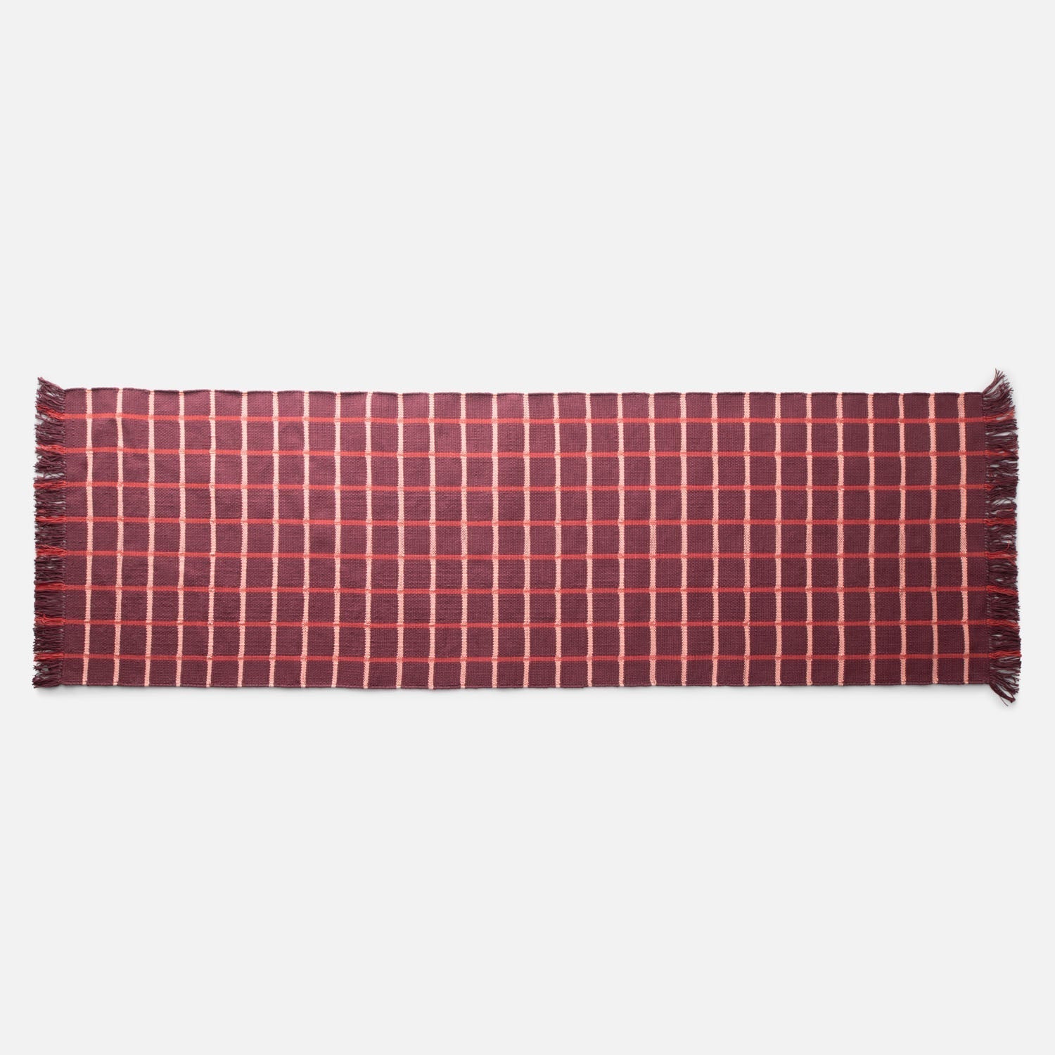 Grid Cotton Rug