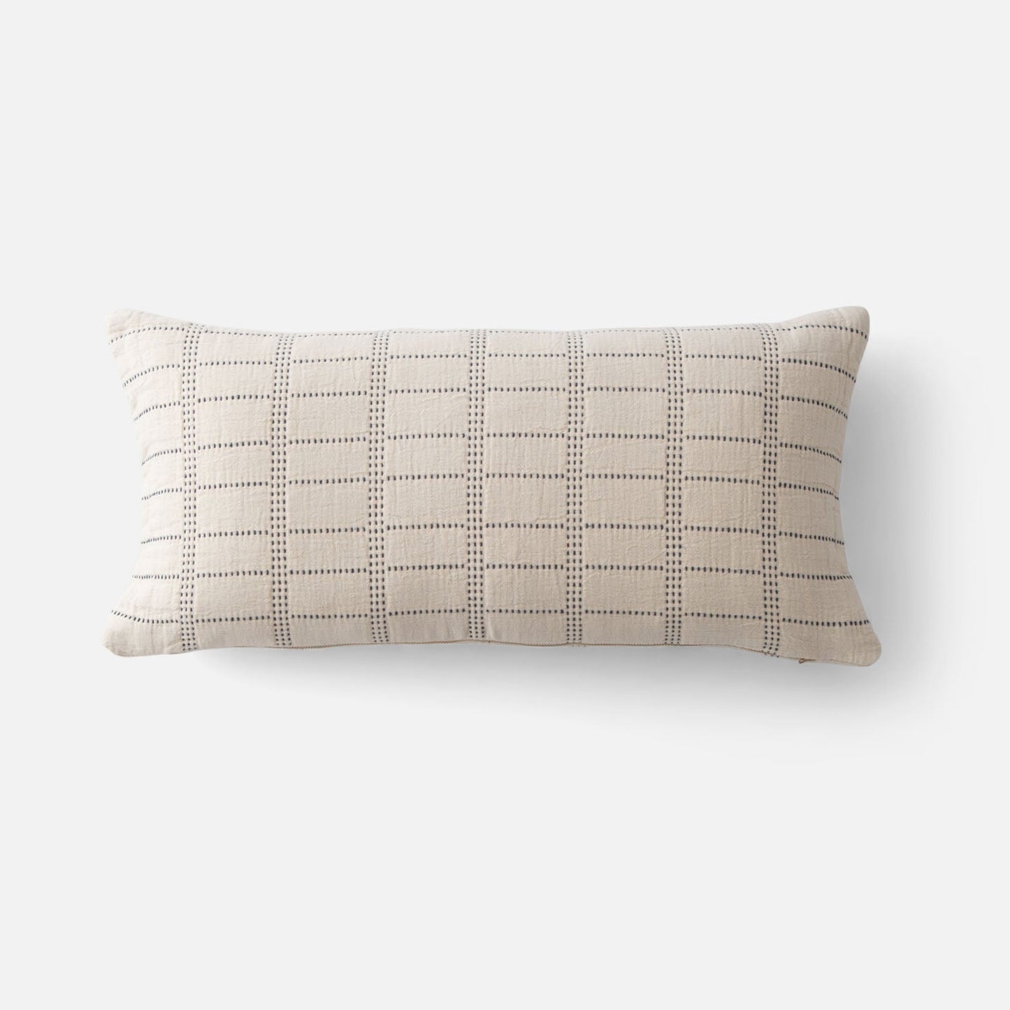 Grid Stitch Pillow Cover