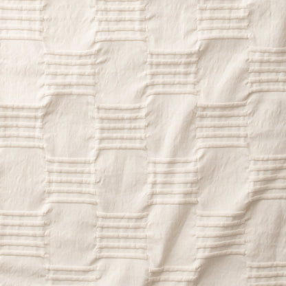 Woven Tally Duvet Cover