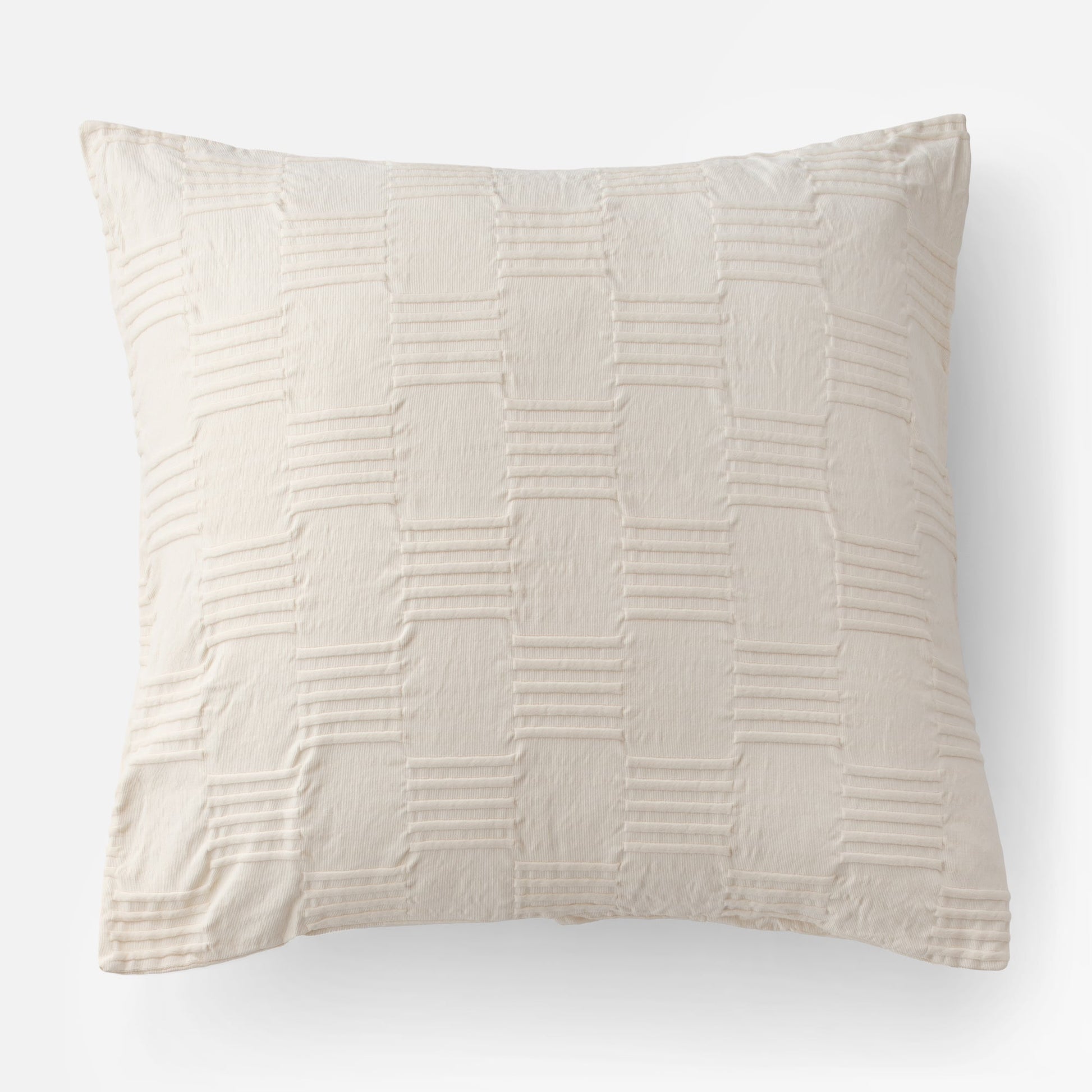 Woven Tally Sham