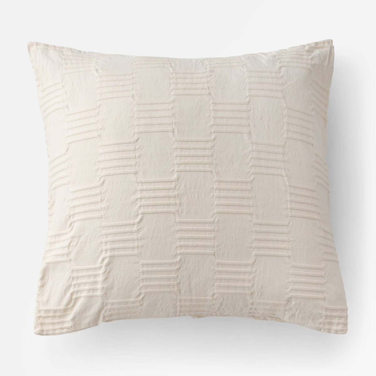 Woven Tally Sham