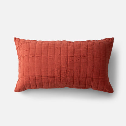 Channeled Cotton Sham