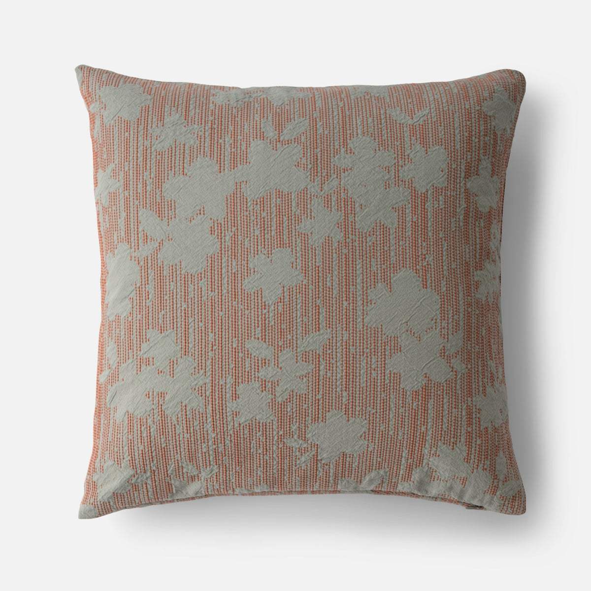 Shadow Floral Throw Pillow