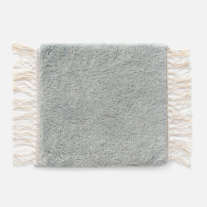 Green wool swatch