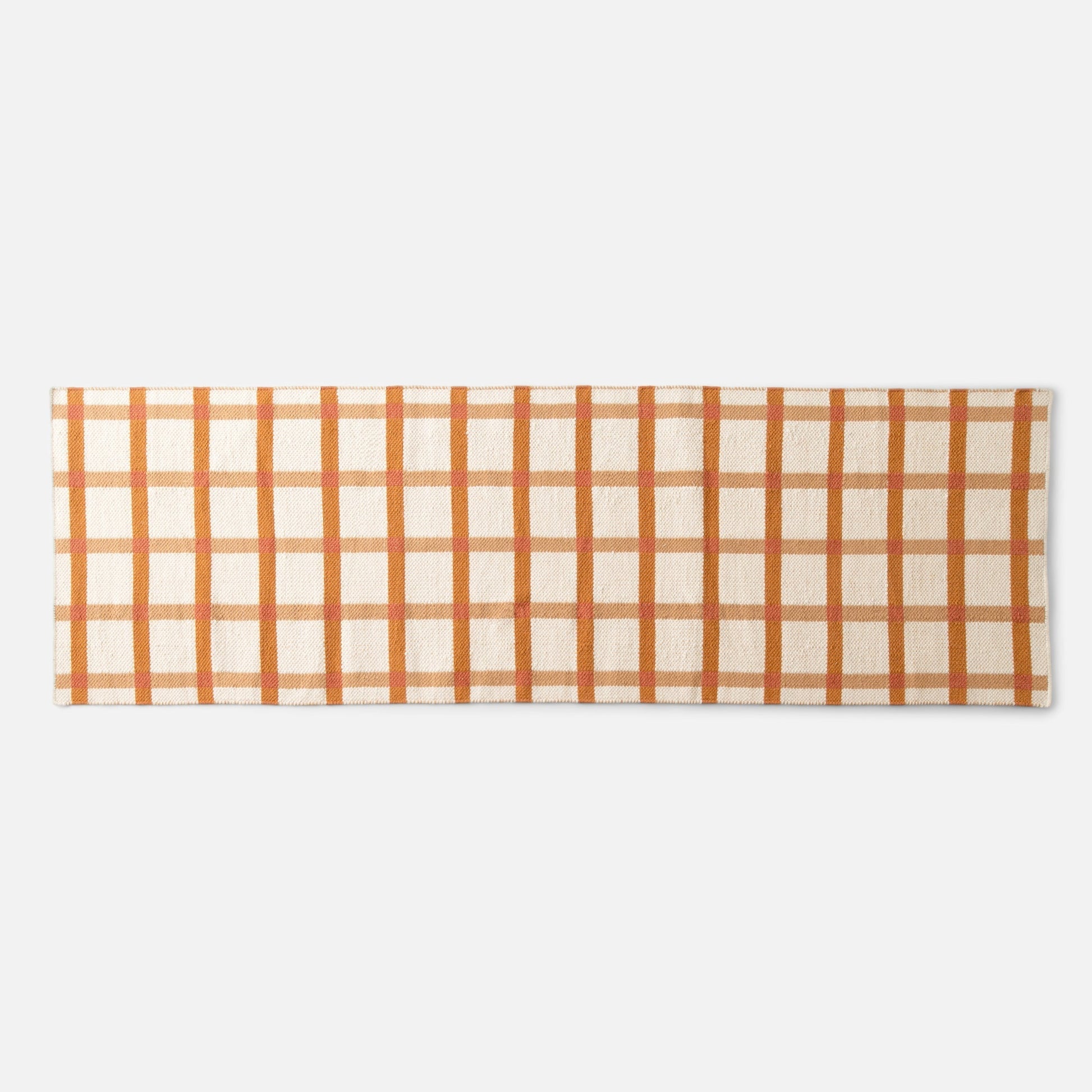 Plaid Wool Rug