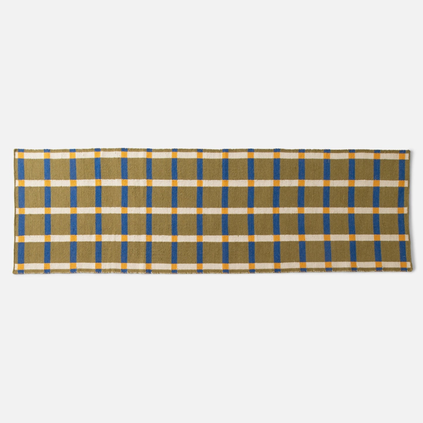 Plaid Wool Rug