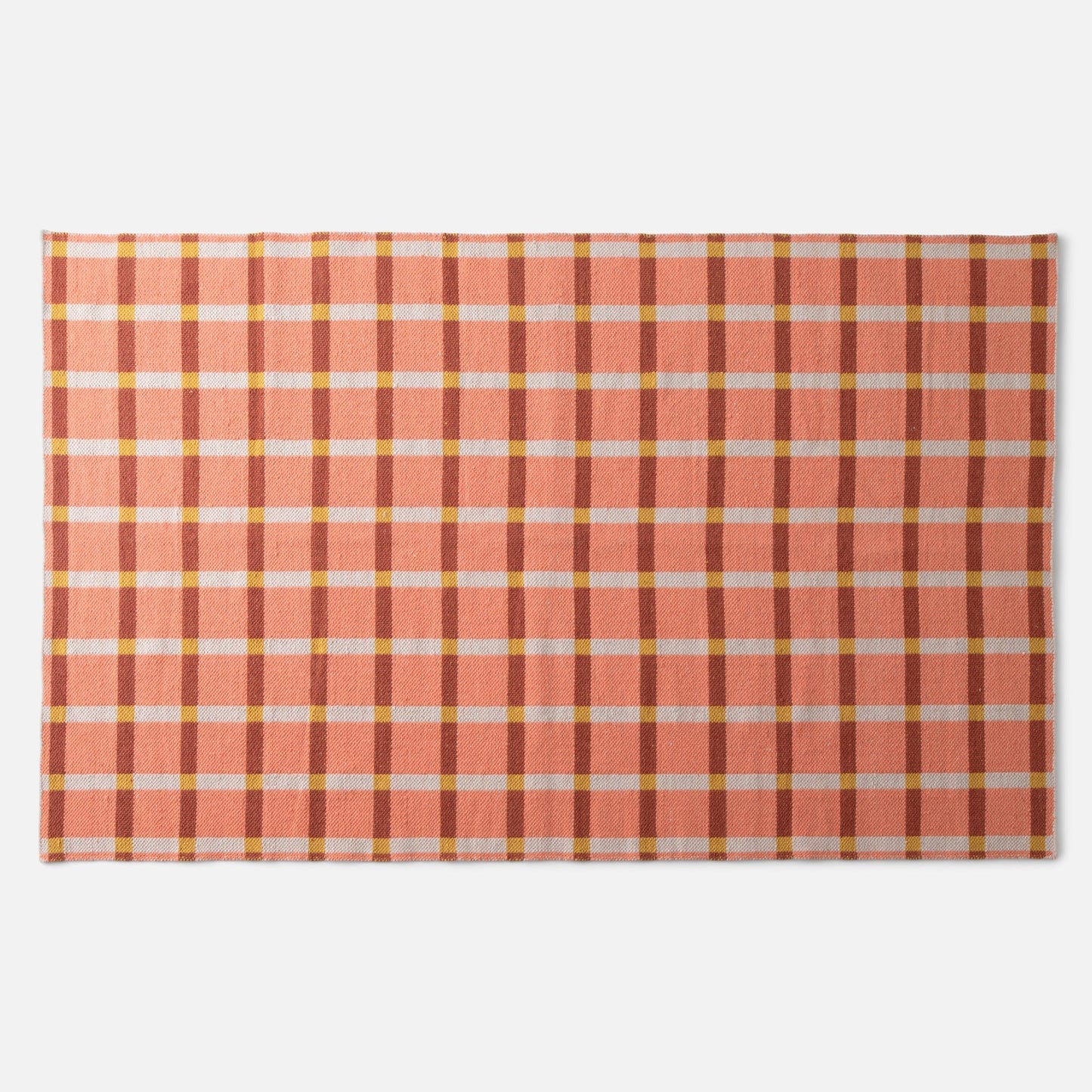Plaid Wool Rug
