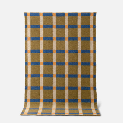 Plaid Wool Rug
