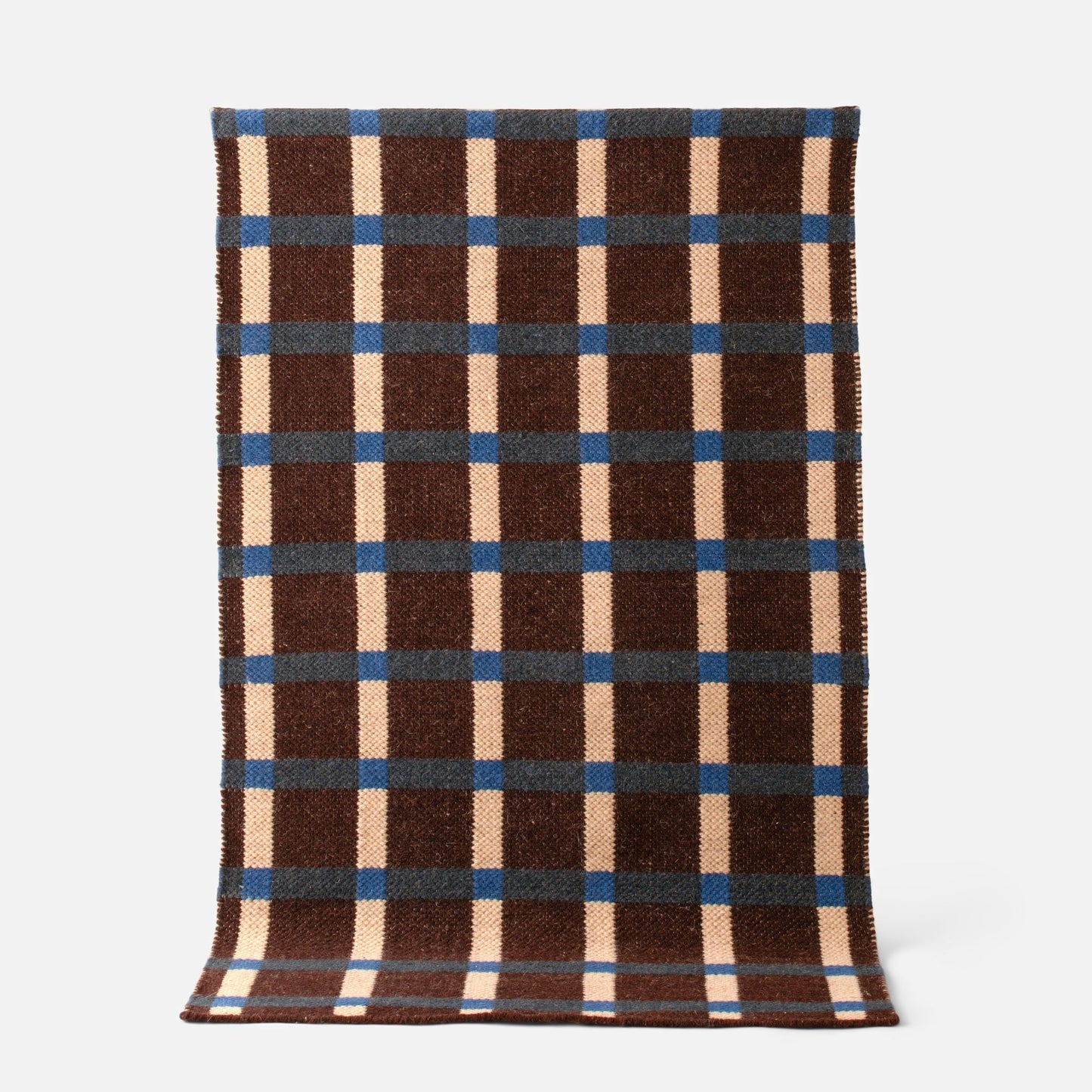 Plaid Wool Rug