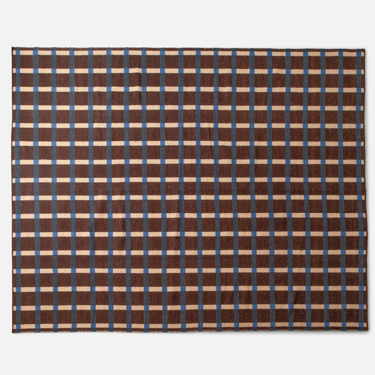 Plaid Wool Rug