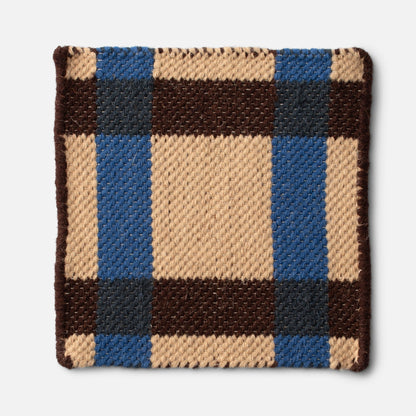 Plaid Wool Rug Swatch