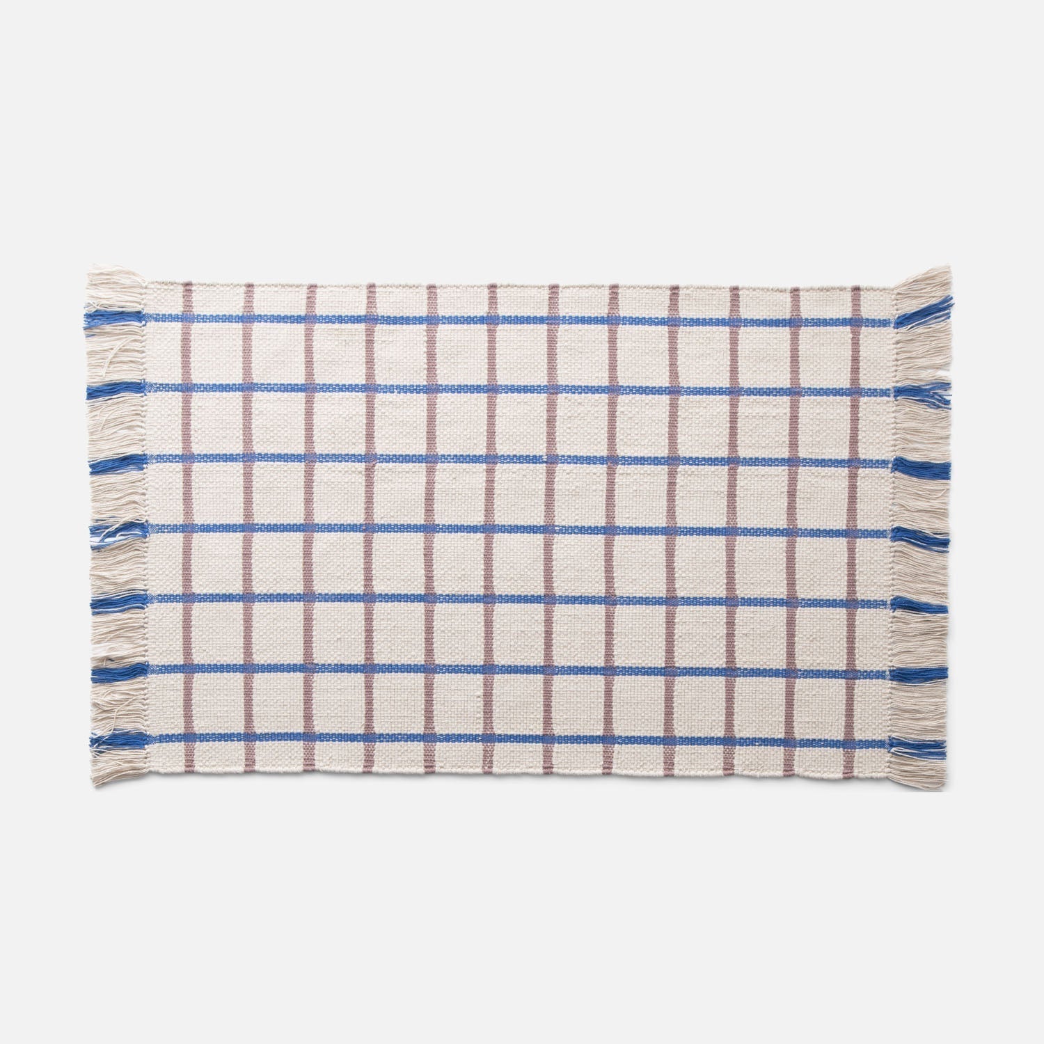 Grid Cotton Rug