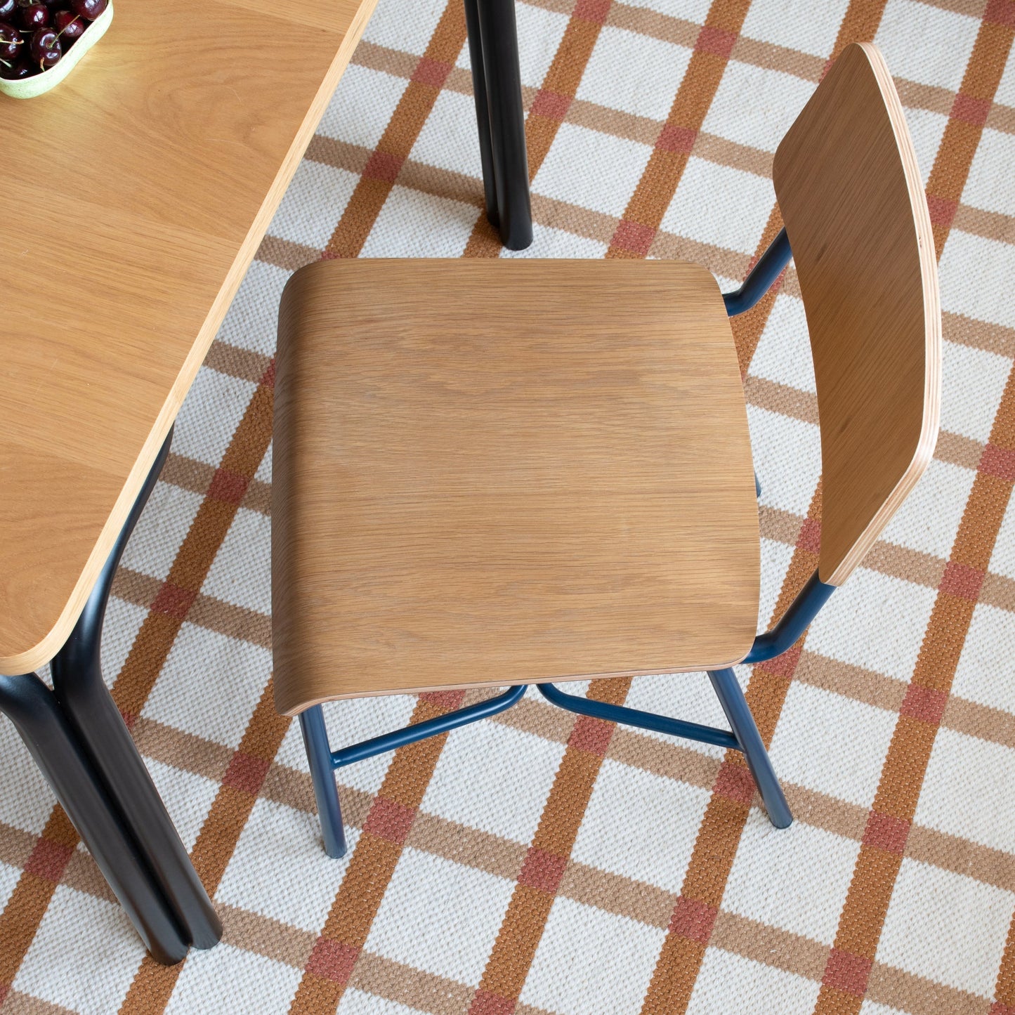 Plaid Wool Rug