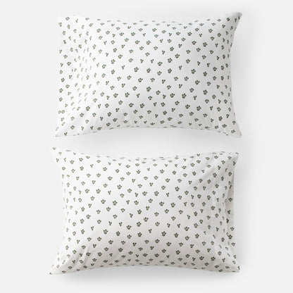 Thistle Percale Pillow Case, Set of 2
