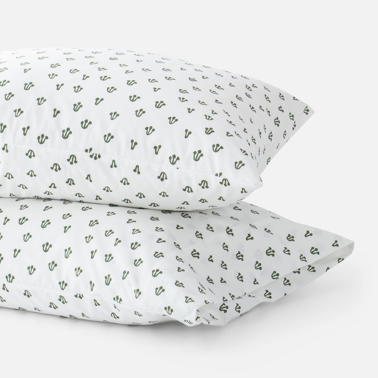 Thistle Percale Pillow Case, Set of 2