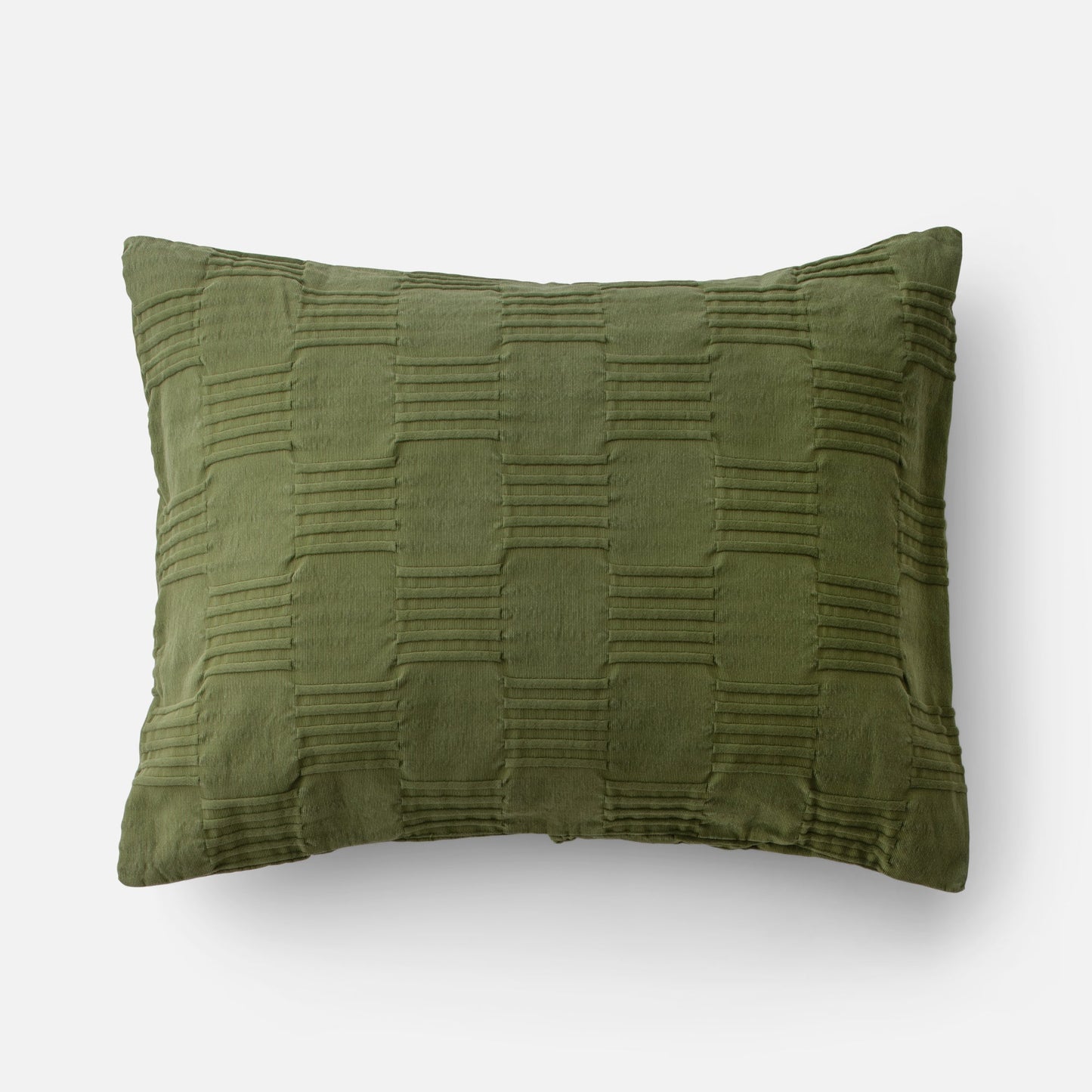 Woven Tally Pillow Sham