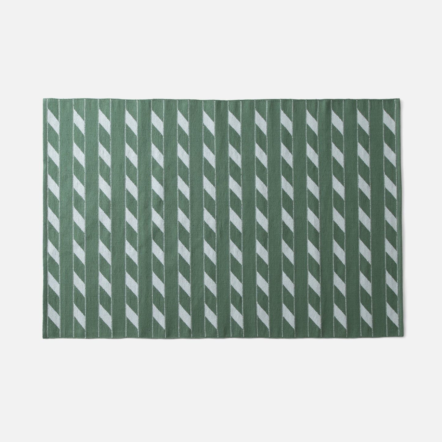 Cotton Ladder Flatweave Rug